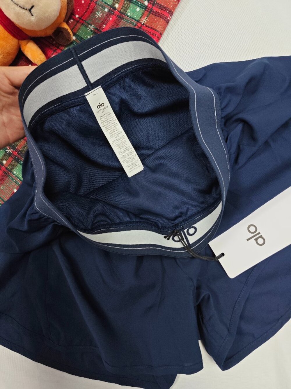 ALO Yoga Navy Blue🌊 Match Point Short  NWT | Lightweight Tennis Shorts😎 - Picture 3 of 8